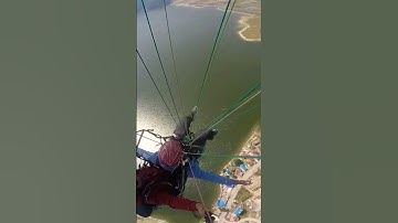 Paragliding: Flying over Fewa Lake