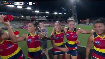 AFLW Highlights R4: Team song