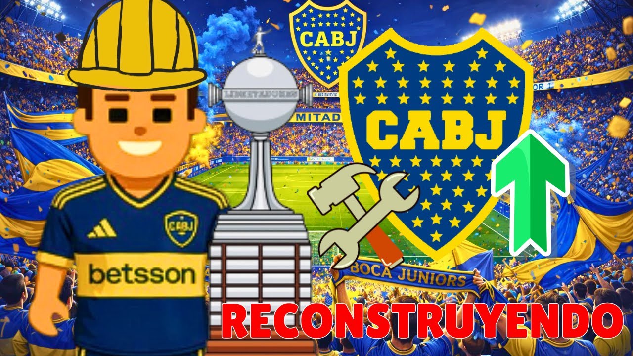 ¡Reconstruyo a Boca Jr durante 5 temporadas en World Soccer Champs!