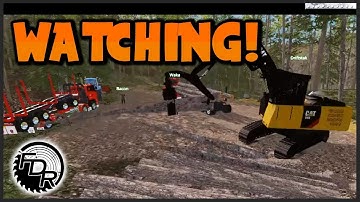 (Farming Simulator 2015 Logging) - MP167 - Watching Eric Load