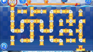 Plumber Game Part 2 - Level 15 Walkthrough / Solution