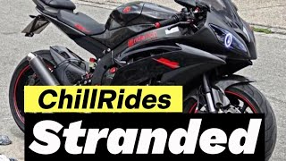 HOW AGGRESSIVE YAMAHA R6?//CHILL RIDE STRANDED?