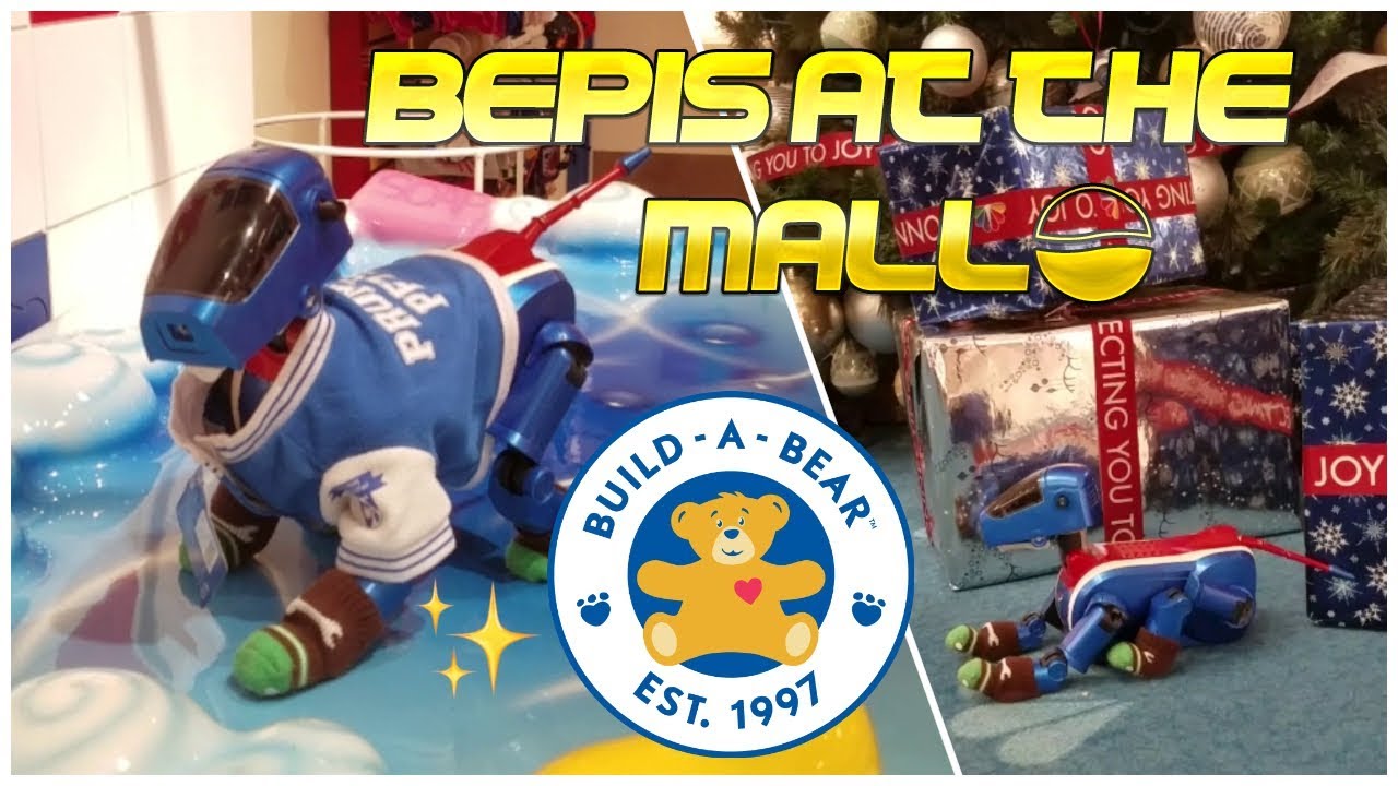 bepis goes to the mall! [ festive build a bear edition ]