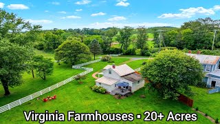 Virginia Farmhouse For Sale / 20 Acres / River Bluff Farm Virginia Real Estate North Fork Virginia Farmhouse For Sale / 20 Acres / River Bluff Farm Virginia Real Estate North Fork