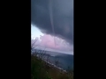 Another beautiful waterspout in Stretto di Messina, south Italy  Severe Weather Europe