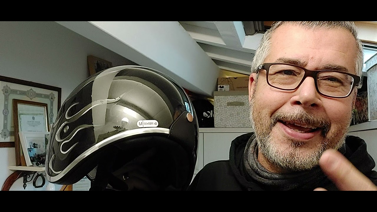 Casco jet Stormer (tipo Bandit) *Buone Feste*😉 - YouTube