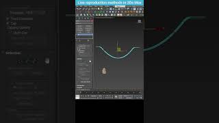 Two Methods to Duplicate Objects Along a Path in 3ds Max #shorts  #3dsmax