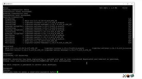 通过VNC远程管理Linux图形桌面