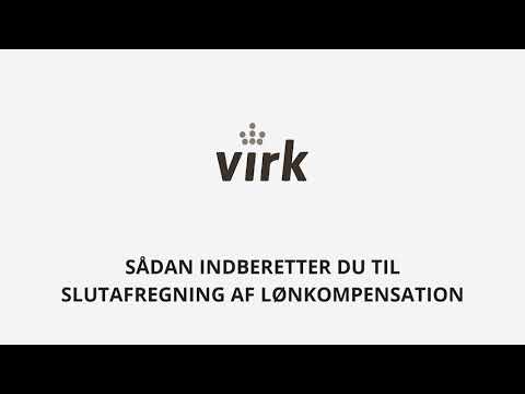 Sådan indberetter du til slutafregning for lønkompensation