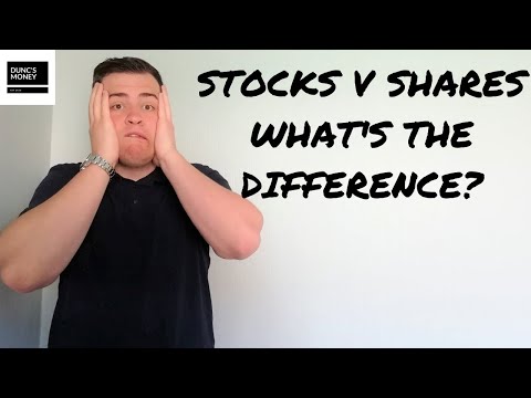What&rsquo;s the Difference Between &rsquo;Stocks&rsquo; and &rsquo;Shares&rsquo; | STOCKS V SHARES | Explained for New Traders.