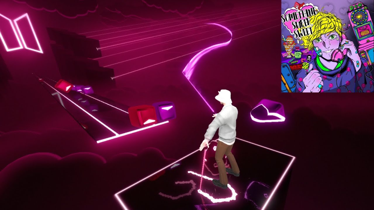 Something Super Sweet💕| Beat Saber [Custom Song] - YouTube