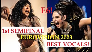 EUROVISION 2023 - 1st SEMIFINAL - BEST VOCALS!!! #esc2023 #eurovision #eurovision2023 #highnotes