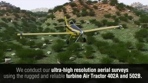 Airborne Survey using Air Tractor