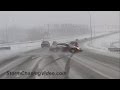 Compilation of Ridiculous Drivers and Slip & Slide Winter Weather - Part 1