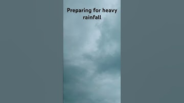 Preparing for rainfall #shorts #clouds #rain