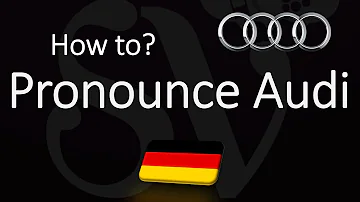 ¿Se pronuncia Audi o Audi?