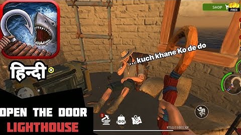 Lighthouse Door open in Raft Survival Ocean Nomad Full Game Walkthrough