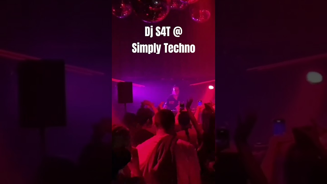 dj S4T @ Simply Techno, Gala Room, Adelaide. 