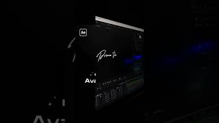 Signature Text Logo Animation | Elegant Logo Reveal in After Effects #shorts