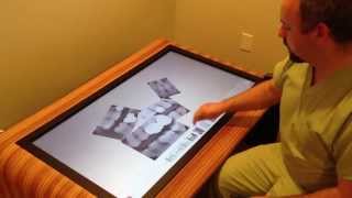 Touchscreen consultation table