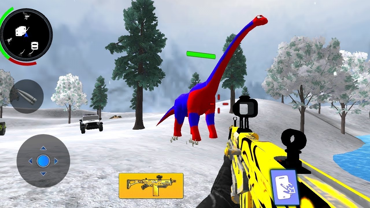 Wild Animal Hunter 3D - Dinosaur Hunter Game - Android Gameplay 