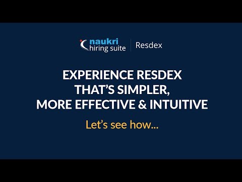 Introducing Resdex that's simpler, more effective & intuitive