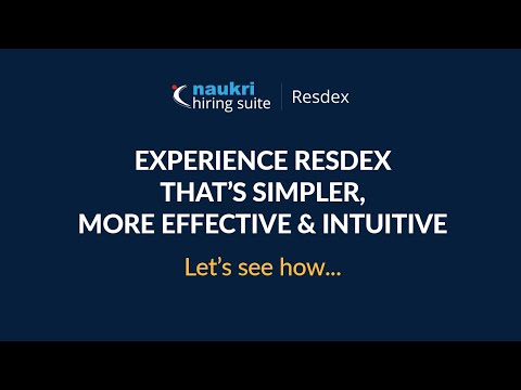 Introducing new Resdex that's simpler, more effective & intuitive