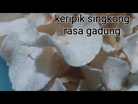 Resep Singkong Gadung
