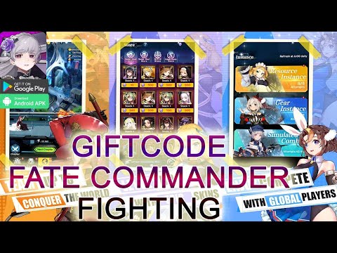 Fate Commander: Fighting & Giftcodes – How to Redeem codes (Android, APK)