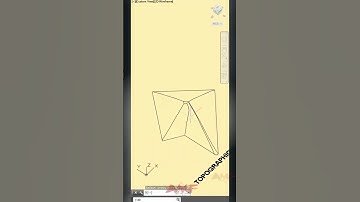 how to Convert 2d map into 3d landscape using Autocad #shorts