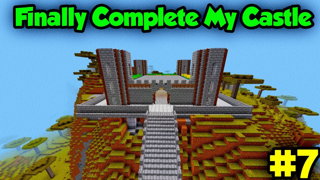 Finally Complete My Castle In Minecraft | Minecraft Survival Series ...