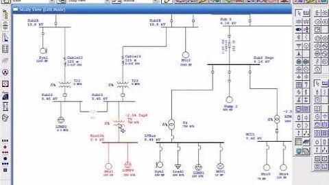 شرح عمل LOAD FLOW بإستخدام ETAB - الجزء الثاني ( د. محمود الشحات-هندسة حلوان)