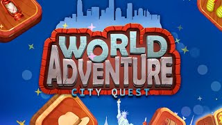 Match 3 World Adventure - City Quest (Gameplay Android) screenshot 1