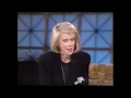 Joan Rivers Mellissa Rivers on daytime show about Edgar's suicide - emotional