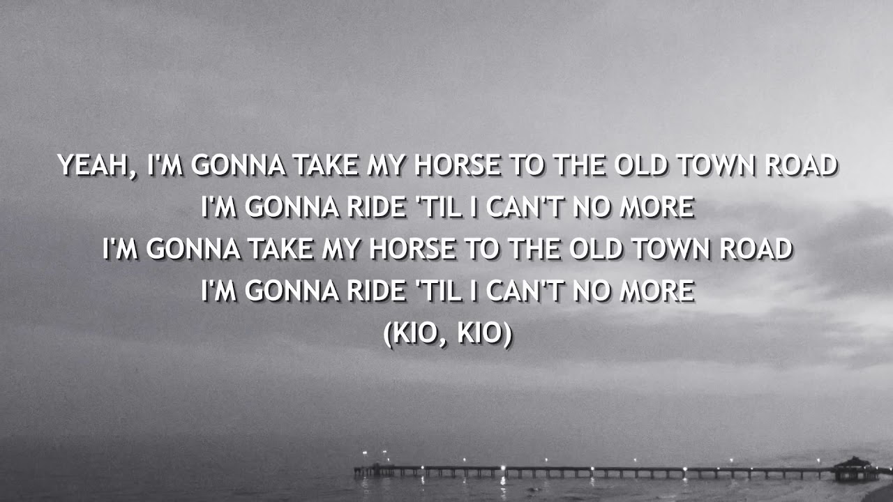 Lil Nas X Old town road Ft. Billy Ray cyrus (lyrics) YouTube