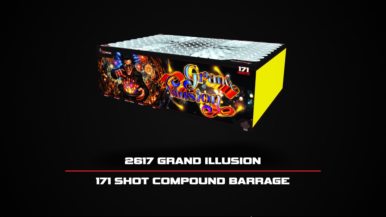 ★特選オンリー１★巨大11kg超級【THE BIG IMPACT☆ジオード晶洞】 Bright Star Xtreme Fireworks - 2617 Grand Illusion 171 Shot