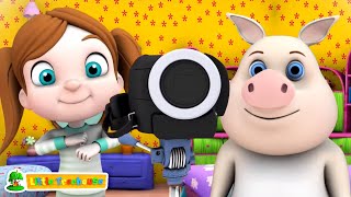 Gulung gelendong ke atas | Lagu anak anak | Kartun anak | Little Treehouse Indonesia | Bayi sajak