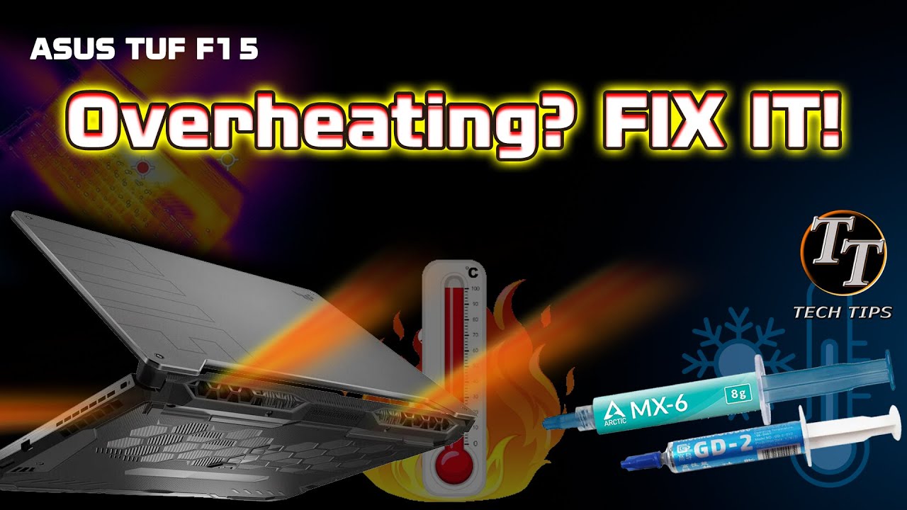 ASUS TUF F15 FX506HEB | Full Disassembly + Thermal Paste & Pad
