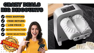 Automatic Electric Dumpling Maker Artifact DIY Machine Mould Pressing Dumpling Skin Manual Mould