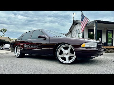 Test Drive 1996 Chevrolet Impala Ss 63K Miles Sold 31,900 Maplemotors.Com Jf6