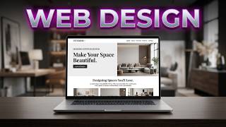 interior design website || HTML & CSS ||
