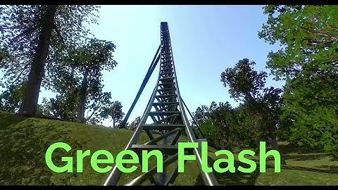 Green Flash | MACK Rides Multi-Launch Coaster | NoLimits 2 [4K]