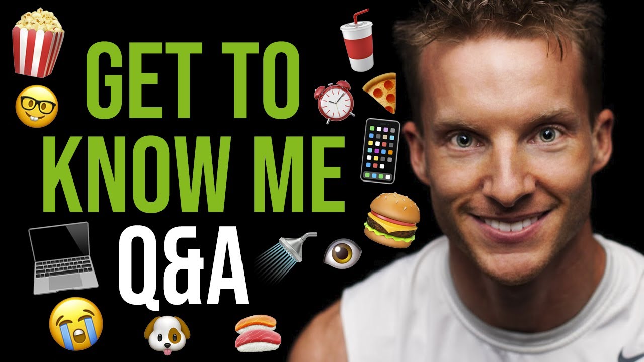 GET TO KNOW ME - 25 RANDOM QUESTIONS | LiveLeanTV - YouTube