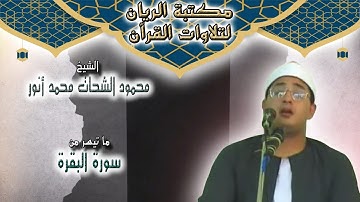 الشيخ محمود الشحات محمد أنور | ما تيسر من سورة البقرة