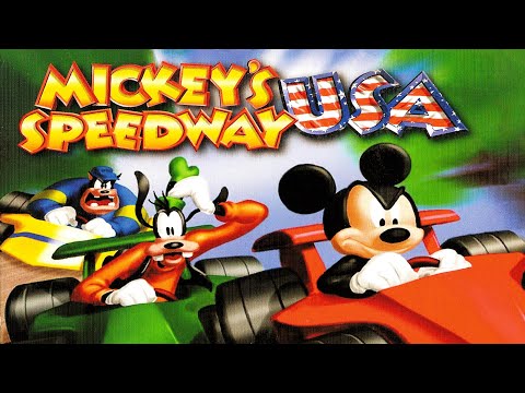 Mickey's Speedway USA Full Gameplay Walkthrough (Longplay)