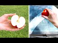 Lavare il parabrezza con una mela + 50 consigli utili