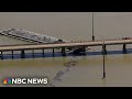 Ship hits bridge in Galveston, Texas, creating oil spill