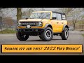 Cyber Orange Black Diamond 2022 Ford Bronco Walkaround!