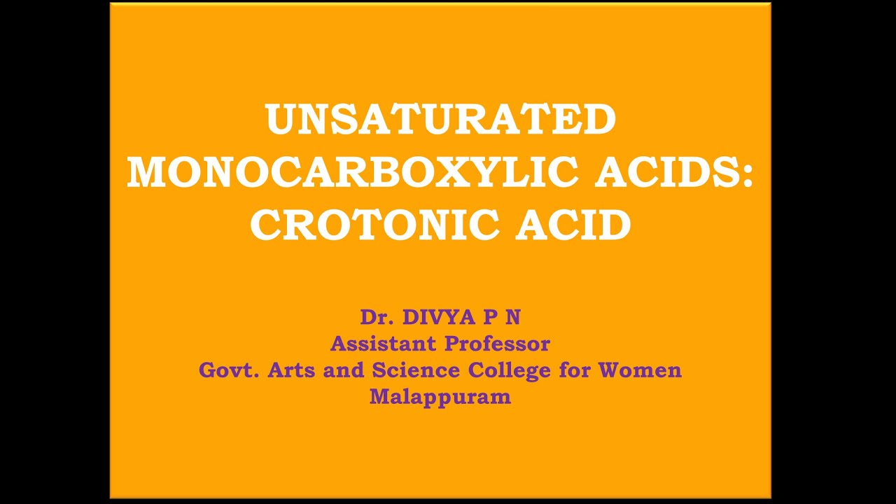 CROTONIC ACID