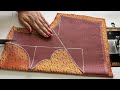 Boat Neck Blouse Back Neck Designs | Blouse Design | Cutting And Stitching Back Neck Blouse Design